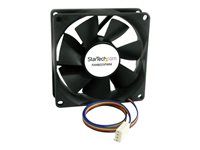 Pulse Width Modulation Connector - computer cooling Fan - 80mm Fan - pwm Fan (FAN8025PWM) - Ventilátor skříně - 80 mm - černá