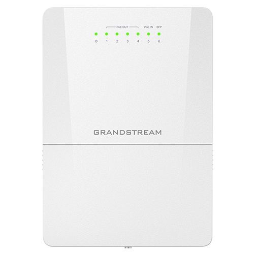 Grandstream GWN7710R venkovní L2 managed switch, 5xGbE, SFP, 4xPoE+, IP66
