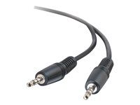 Audio kabel - mini-phone stereo 3.5 mm s piny (male) do mini-phone stereo 3.5 mm s piny (male) - odstíněný