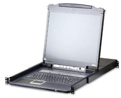 ATEN 16-Port KVM PS/2+USB, OSD, rack, 17" LED LCD,