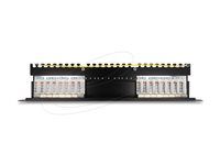 19  Patch Panel 16 port Cat.6A 1U black