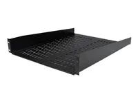 2U Network Rack Shelf (CABSHELF22V) - Police skříně - černá - 2U - 22" - pro P/N: RK12OD2, RK2433BKM, RK2537BKM, RK3236BKF, RK4236BKB, RK4242BK24, RK4242BK30