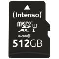 INTENSO Micro SDXC karta 512GB Class10, UHS-1