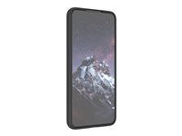 Zadní kryt pro mobilní telefon - silikon, recyklovaný plast - noční čerň - pro Samsung Galaxy S22+