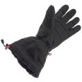 GLOVII Ski Leather, Vyhřívané rukavice, L, černá