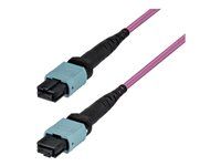 Startech - Patch kabel - MTP/MPO-12 single-mode (F) do MTP/MPO-12 single-mode (F) - 7 m - 3 mm - optické vlákno - 9 / 125 mikron - OS2 - OFNP - plénum - žlutá