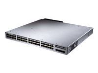 Network Essentials - přepínač - L3 - řízený - 48 x 10/100/1000 (UPOE) + 4 x 10 Gigabit SFP+ (uplink) - Lze montovat do rozvaděče - UPOE (675 W) - s 10 let Network Essentials
