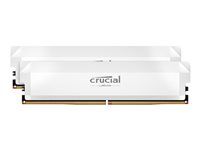 Overclocking Edition - DDR5 - sada - 32 GB: 2 x 16 GB - DIMM 288-pin - 6000 MT/s / PC5-48000 - CL36 - 1.35 V - bez vyrovnávací paměti - on-die ECC - bílá