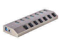 USB-C/A Host Cables (5G7AIBS-USB-HUB-EU) - Rozbočovač - 7 x USB 3.2 Gen 1 - desktop