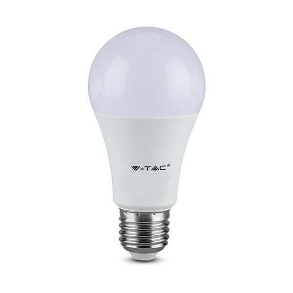 Žárovka LED E27 8,5 W A60 bílá teplá V-TAC VT-2099