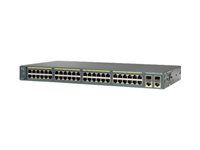 Cisco Catalyst 2960-Plus 48TC-S - Přepínač - řízený - 48 x 10/100 + 2 x kombinace Gigabit SFP - Lze montovat do rozvaděče - repasováno