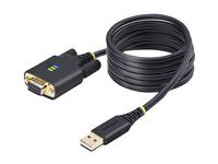 USB / sériový kabel - USB (M) do DB-9 (F) - 2 m - černá