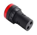 Kontrolka kulatá 230V LED červená 29mm HADEX