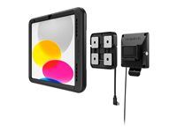 Upevňovací komponent (kryt) - pro tablet - černá - velikost obrazovky: 10.9" - pro Apple 10.9-inch iPad Wi-Fi, Wi-Fi + Cellular