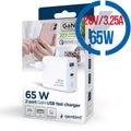 GEMBIRD TA-UC-PDQC65L-W-01, Nabíjačka, USB/USB-C