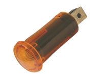 Kontrolka kulatá 12 V DC žlutá TIPA