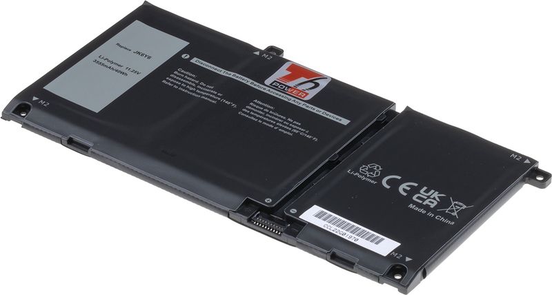 Baterie T6 Power Dell Latitude 3410, 3510, Inspiron 5501, Vostro 5401, 3555mAh, 40Wh, 3cell, Li-pol
