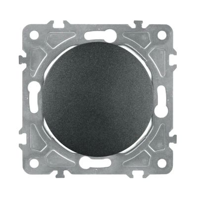 Vypínač ELECTROMALT OVAL OVA1007B černý