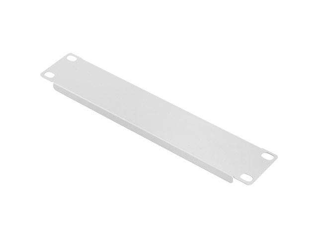 Lanberg 10" zaslepovací panel 1U šedý