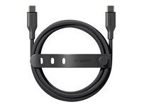 PanzerGlass empower kabel USB-C/USB-C, 1,2 m černý