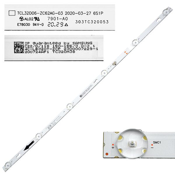 LED podsvit GoSAT GS3210E / GS3260E, 1 pásek