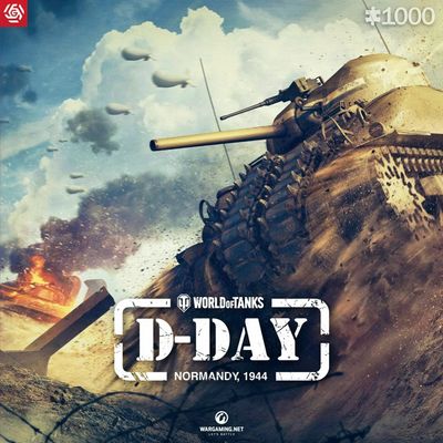 Glo gaming puzzle: world of tanks d-day