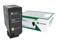 Žlutá - originální - kazeta s barvivem LCCP, LRP - pro Lexmark CS720de, CS720dte, CS725de, CS725dte, CX725de, CX725dhe, CX725dthe