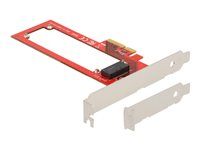 PCI Express x4 Card to 1 x EDSFF E1.S Sl