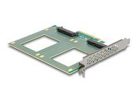 PCI Express 4.0 x8 Card to 2 x internal