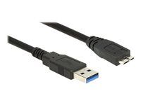 Kabel USB - USB typ A (M) do Micro-USB Type B (M) - USB 3.0 - 3 m - černá