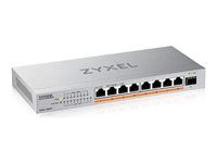Přepínač - nespravovaný - neřízený - 8 x 100/1000/2.5G (PoE++) + 1 x Gigabit SFP / 10 Gigabit SFP+ - desktop, pro připevnění na zeď - PoE++ (100 W)