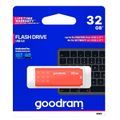 Flash disk GOODRAM USB 3.0 32GB bílo-oranžový