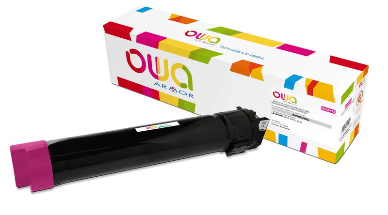 OWA Armor toner kompatibilní s Lexmark X950X2MG, 22000st, červená/magenta