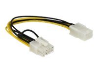 Elektrický kabel - 8 pinů interní napájení (M) do 6 pinů interní napájení (F) - 20 cm