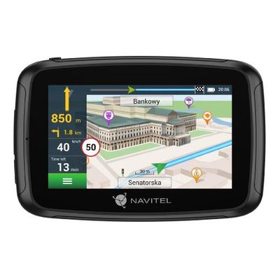 NAVITEL G590 MOTO, Navigace na motorku