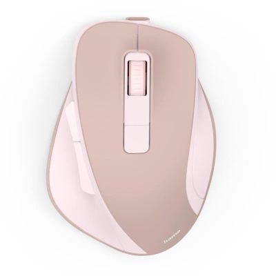 HAMA WM-500, Ergonomická bezdrátová myš, růžová