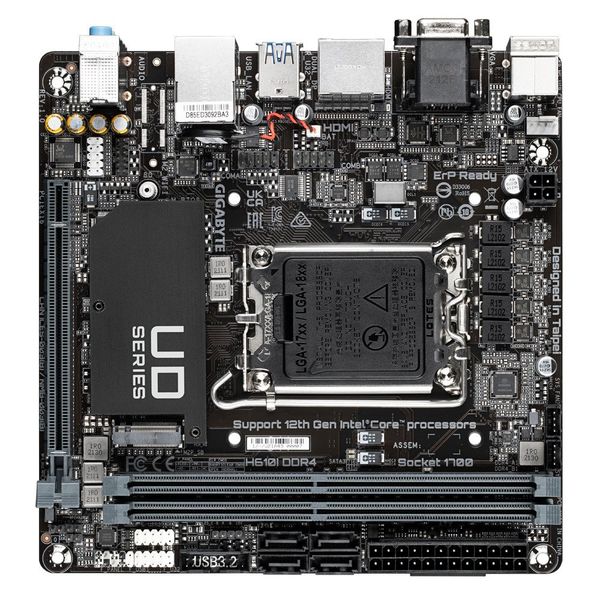 Gigabyte H610I DDR4/LGA 1700/mitx