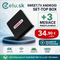 Sweet TV Box INEXT TV5 Ultra + 3 měsíce SWEET.TV ZDARMA