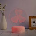 MANTA HEARTS, 3D LED Neon dekorace (3x vzor)