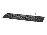 Klávesnice - USB - QWERTY - US mezinárodní - černá
