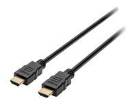 Vysoká rychlost - kabel HDMI s ethernetem - HDMI s piny (male) do HDMI s piny (male) - 1.83 m - černá - podporuje 4K