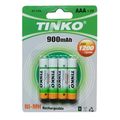 Baterie AAA (R03) nabíjecí 1,2V/900mAh TINKO NiMH 4ks