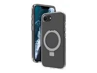 Zadní kryt pro mobilní telefon - stojan - kompatibilita s MagSafe - plast - průsvitná - pro Apple iPhone 16e, 17e