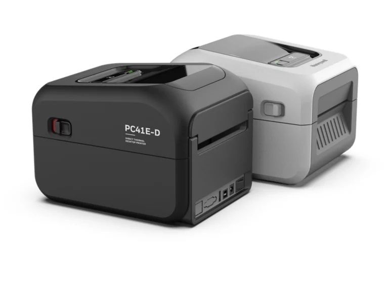 PC41E-D, Direct thermal, 203dpi, black