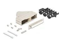 Sub-D connector housing 37 pin metal inc