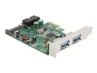 PCI Express x1 Card to 2 x external USB
