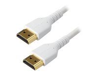 Prémiově vysoká rychlost - kabel HDMI s ethernetem - HDMI s piny (male) do HDMI s piny (male) - 2 m - bílá - pro P/N: TB3DKM2HDL