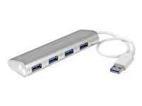 Aluminum and Compact USB Hub (ST43004UA) - Rozbočovač - 4 x SuperSpeed USB 3.0