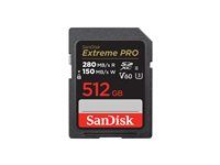 Paměťová karta flash - 512 GB - Video Class V60 / UHS-II U3 / Class10 - SDXC UHS-II
