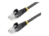 7m Black Snagless Cat5e Patch Cable - 45PAT7MBK